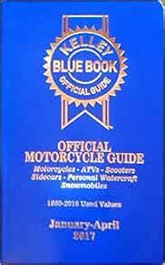 It's used by both consumers and dealerships to determine the value of a car. . Blue book on motorcycles